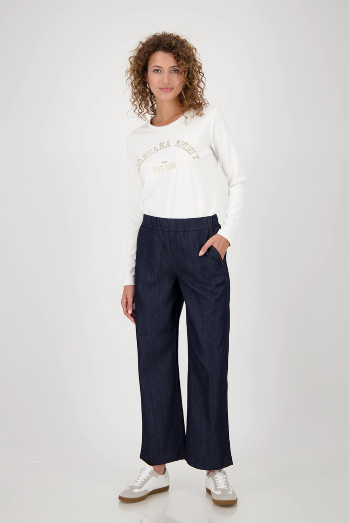 MONARI | PANTS JEANS CULOTTE 70CM - JEANS 808758