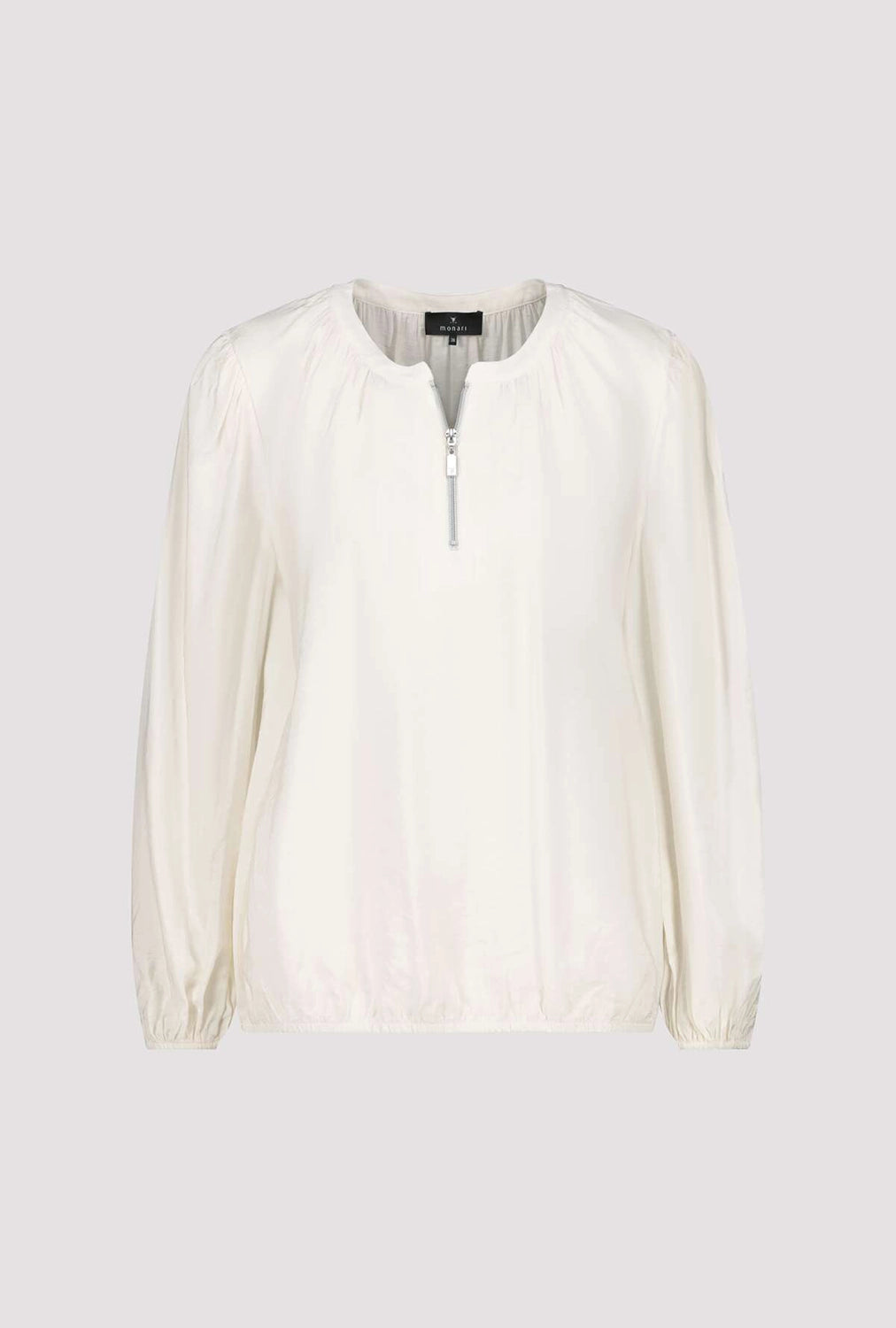 MONARI | BLOUSE WITH ZIP - CASHMERE 808898