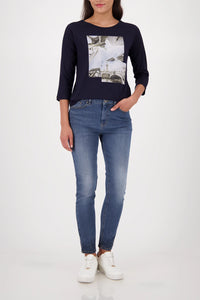 MONARI | T-SHIRT PRINT + JEWELRY - NIGHT SKY 808936