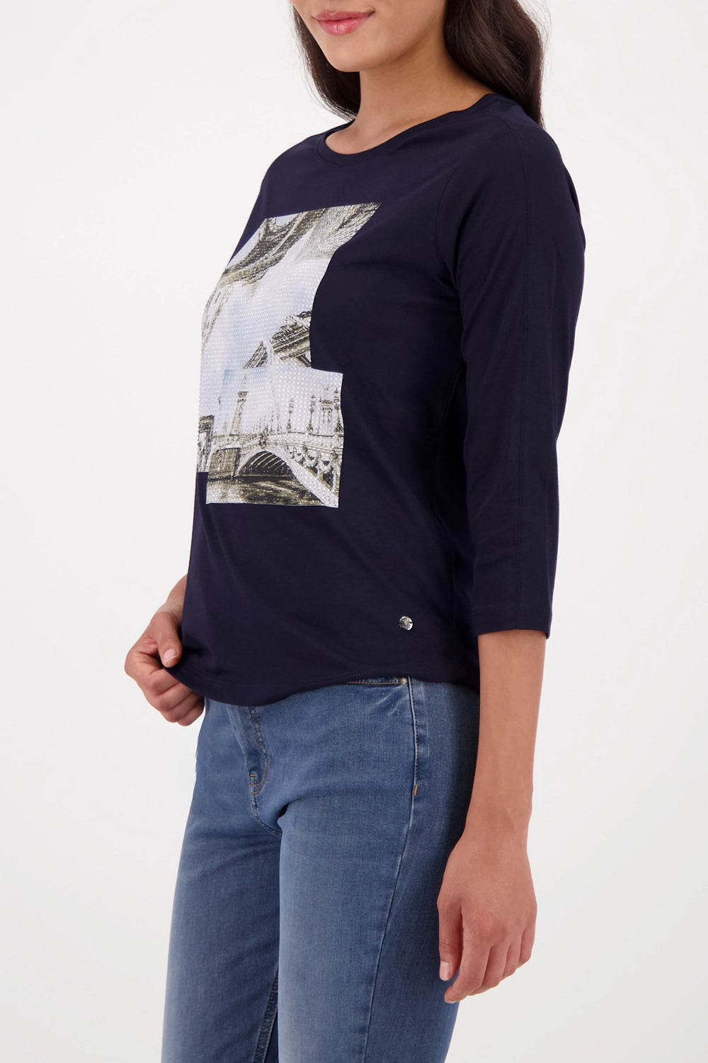 MONARI | T-SHIRT PRINT + JEWELRY - NIGHT SKY 808936
