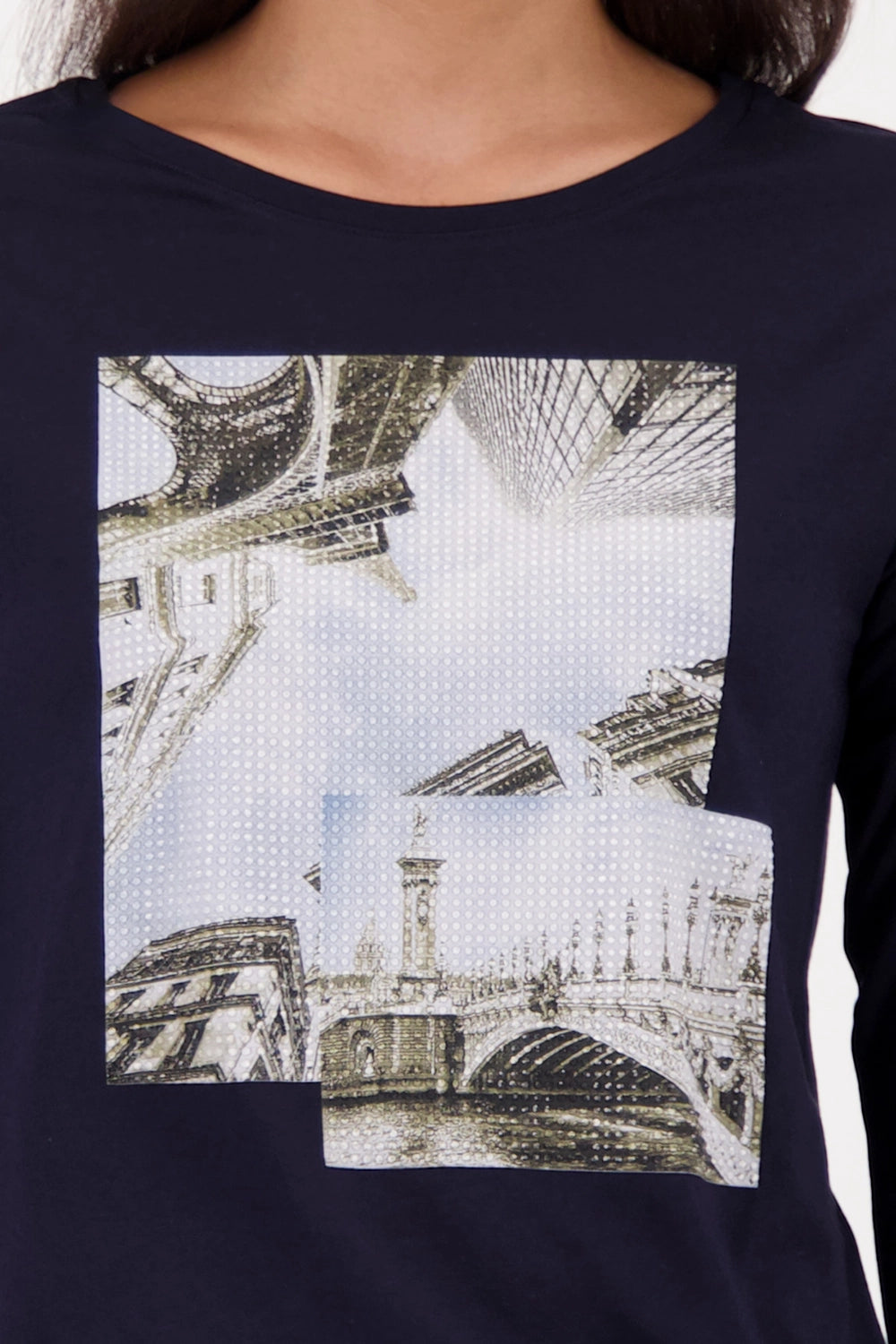 MONARI | T-SHIRT PRINT + JEWELRY - NIGHT SKY 808936