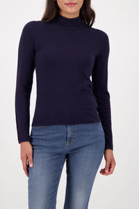 MONARI | PULLOVER BASIC STAND-UP COLLAR - NIGHT SKY 808988