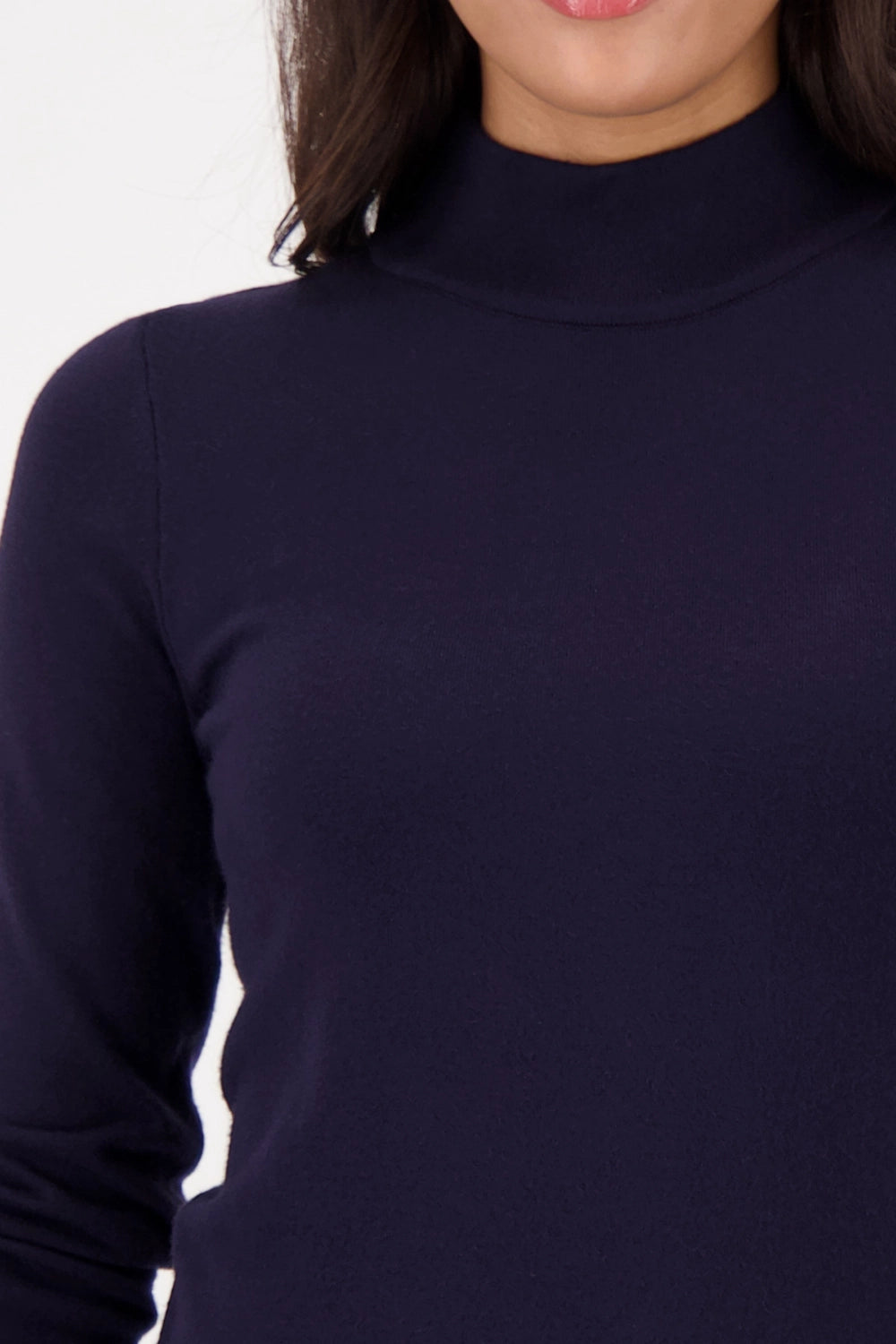 MONARI | PULLOVER BASIC STAND-UP COLLAR - NIGHT SKY 808988