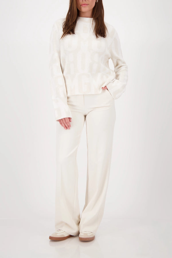 MONARI | STRAIGHT-LEG SUIT TROUSERS - CASHMERE 809020