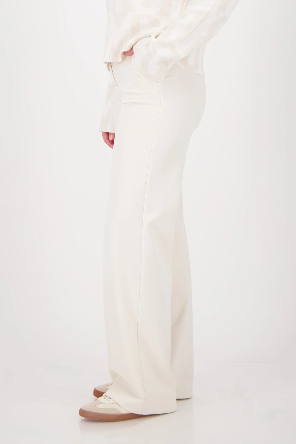 MONARI | STRAIGHT-LEG SUIT TROUSERS - CASHMERE 809020