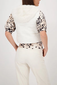 MONARI | FUR WAISTCOAT - CASHMERE 809138