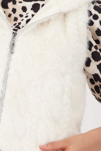 MONARI | FUR WAISTCOAT - CASHMERE 809138