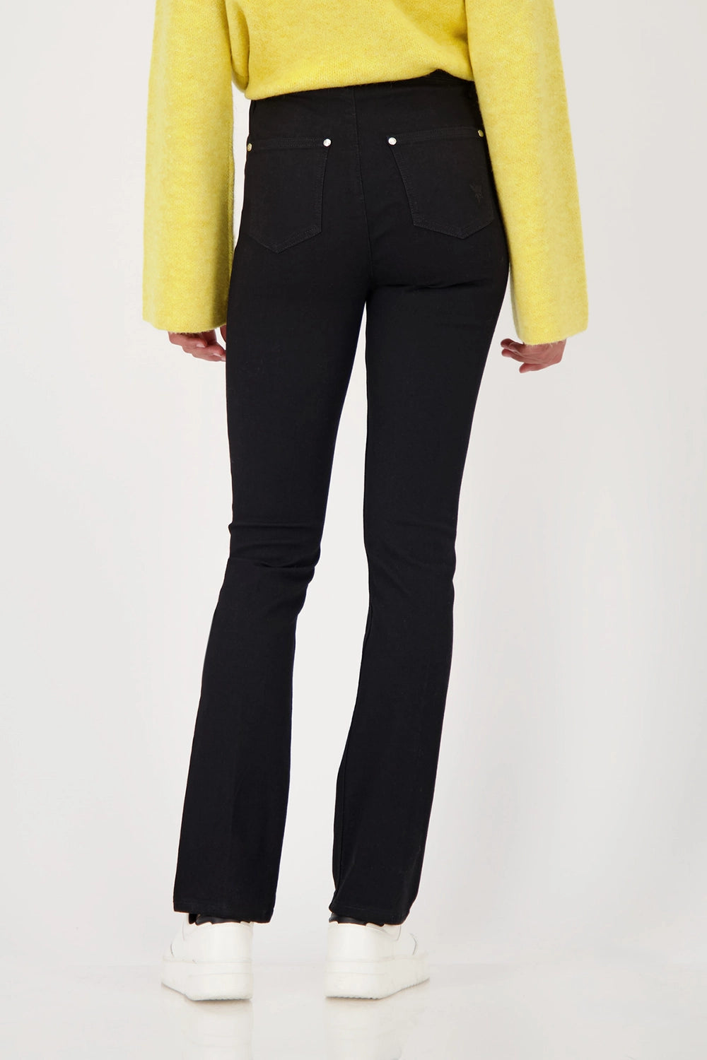 MONARI | JEANS WITH CREASE - BLACK 809235