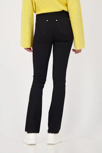 MONARI | JEANS WITH CREASE - BLACK 809235