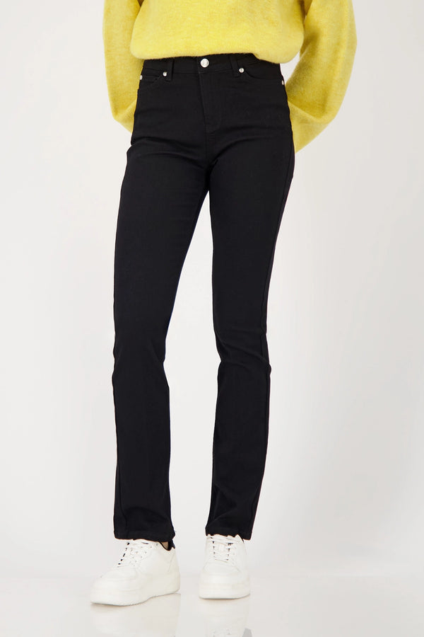 MONARI | JEANS WITH CREASE - BLACK 809235