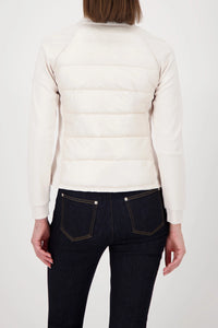 MONARI | QUILTED JACKET WITH NEOPRENE - ALMOND 809246