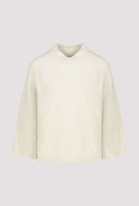 MONARI | FLUFFY SWEATER WITH LUREX - ALMOND 809495