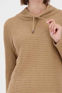 MONARI | BASIC MONARI RIB SWEATER - WHISKY 809512