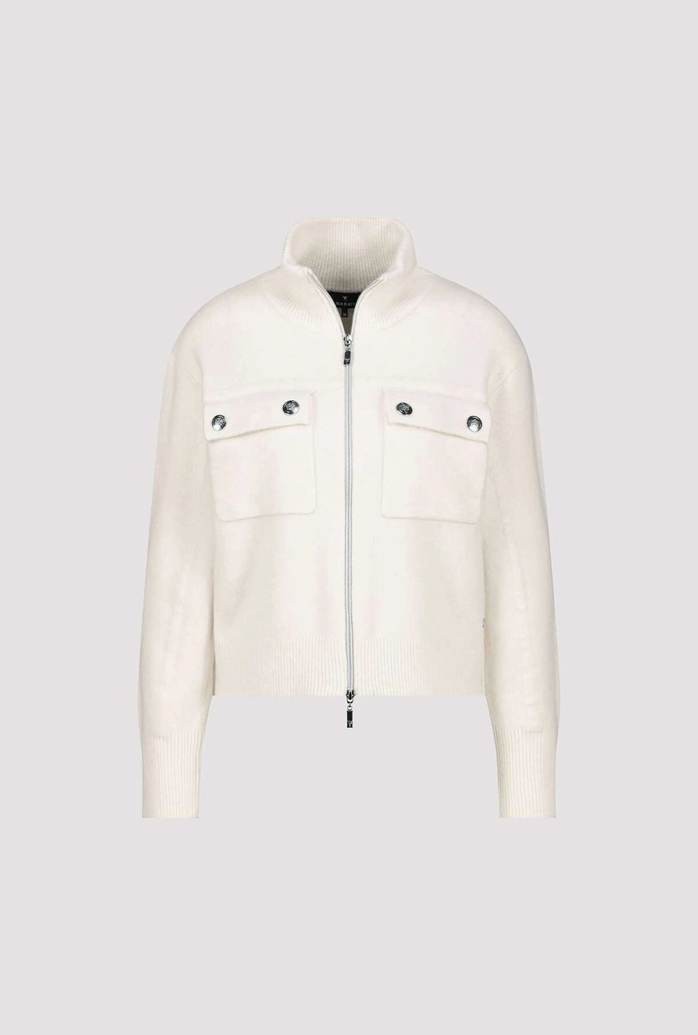 MONARI | CARDIGAN WITH FLAP POCKETS - ALMOND 809617