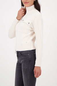 MONARI | CARDIGAN WITH FLAP POCKETS - ALMOND 809617