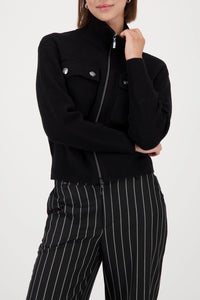 MONARI | CARDIGAN JACKET - BLACK 809617