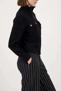 MONARI | CARDIGAN JACKET - BLACK 809617
