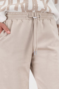 MONARI | VELOUR PANTS 63CM - LATTE MACCHIATO 809632