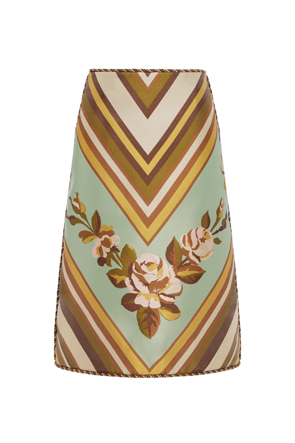 ALÉMAIS | LA ROSA JACQUARD SKIRT