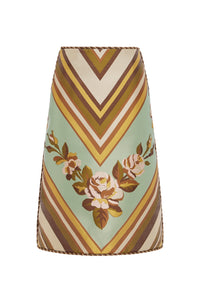 ALÉMAIS | LA ROSA JACQUARD SKIRT