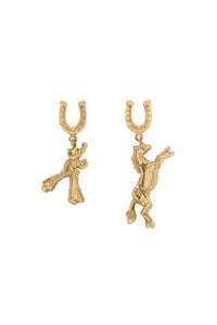 ALÉMAIS | DJANGO HORSE & COWBOY EARRINGS