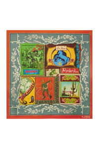 ALÉMAIS | ACE SILK SCARF
