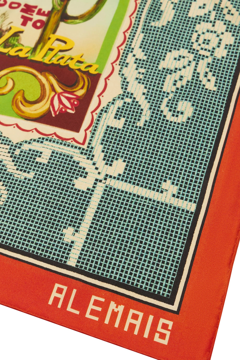 ALÉMAIS | ACE SILK SCARF