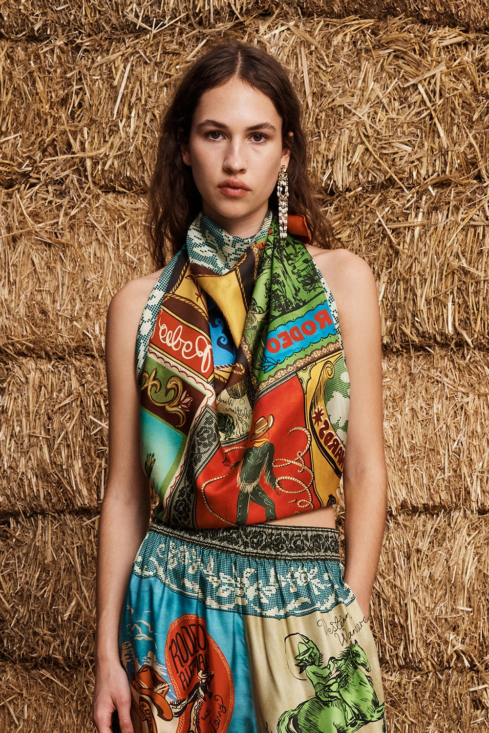 ALÉMAIS | ACE SILK SCARF