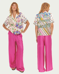 ME369 | Aya Knit Collar Shirt - Markers 126L31462