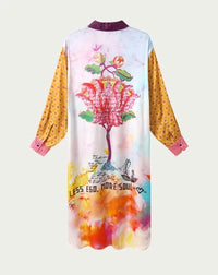 ME369 | Vivi Shirt Dress - Runic Whisper 126L70896