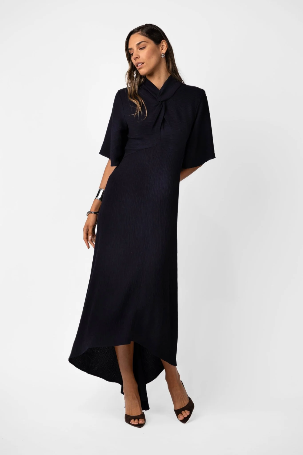 One Fell Swoop | Clarion Bell Sleeve Maxi - Nocturne