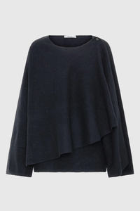 Morrison | Valerie Knit Wrap Jacket - Black