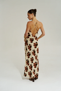 SUMMI SUMMI | AMELIE MAXI DRESS - BUTTER FLEUR