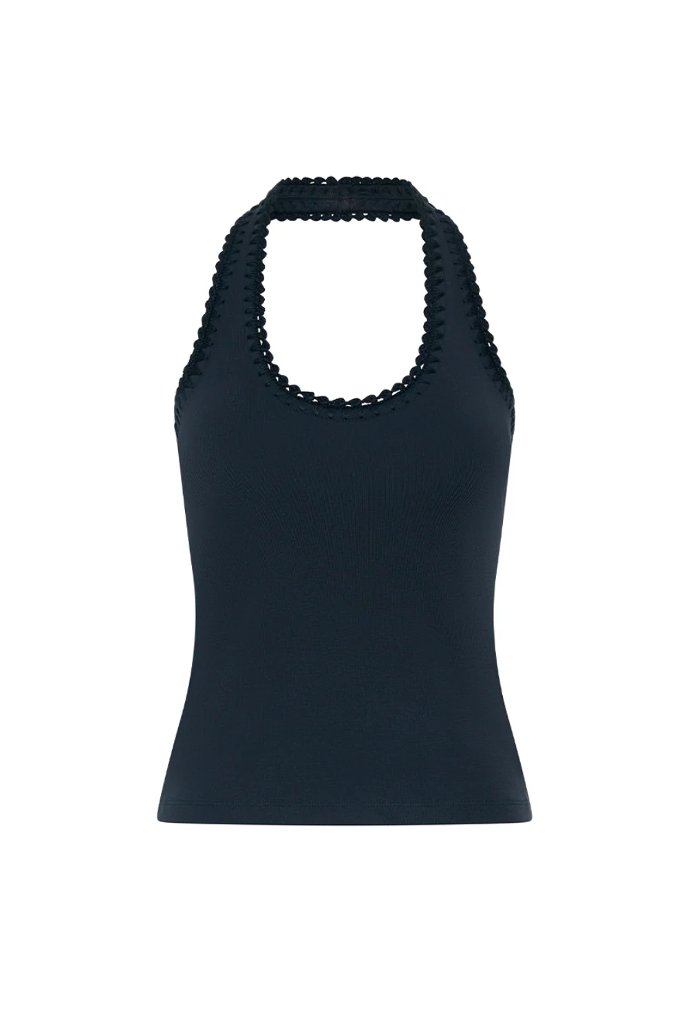 KIVARI | Rhea Halter Top - Navy