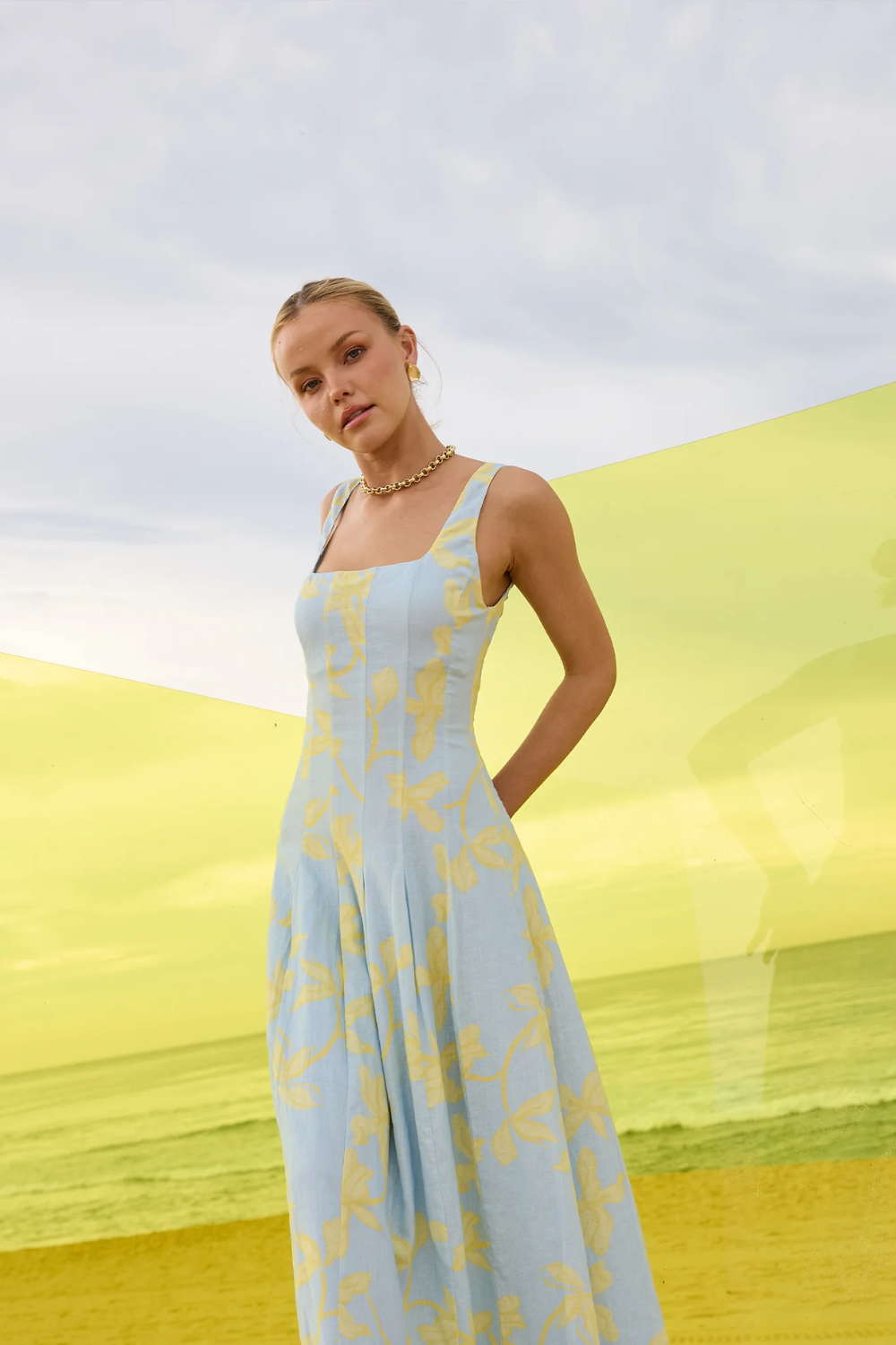 Pasduchas | Soleil Panelled Midi