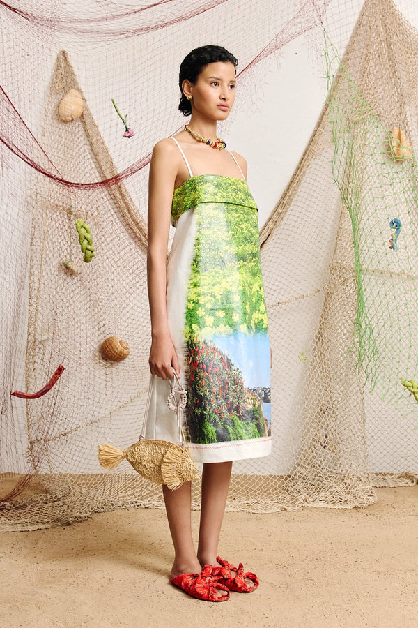 ALÉMAIS | BERMUDA BUTTERCUP MIDI DRESS