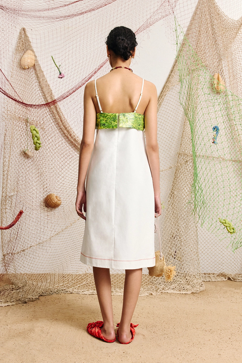ALÉMAIS | BERMUDA BUTTERCUP MIDI DRESS