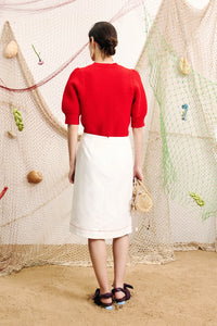 ALÉMAIS | BERMUDA BUTTERCUP MIDI SKIRT