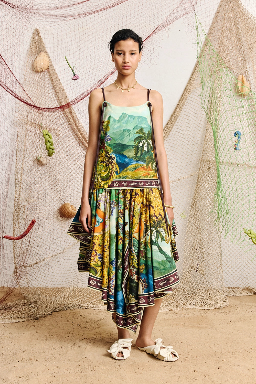 ALÉMAIS | LUCENA MIDI DRESS
