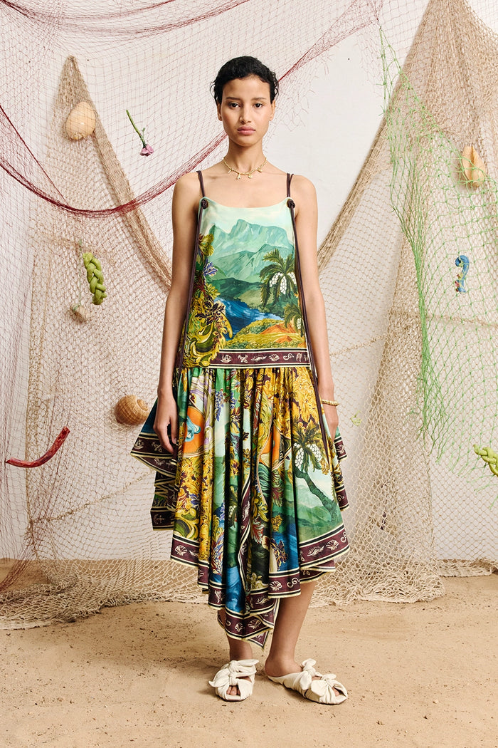 ALÉMAIS | LUCENA MIDI DRESS