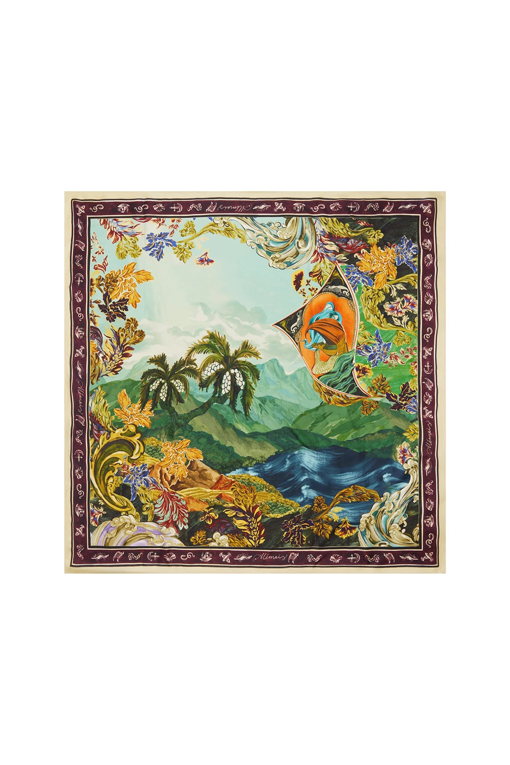 ALÉMAIS | LUCENA SILK SCARF