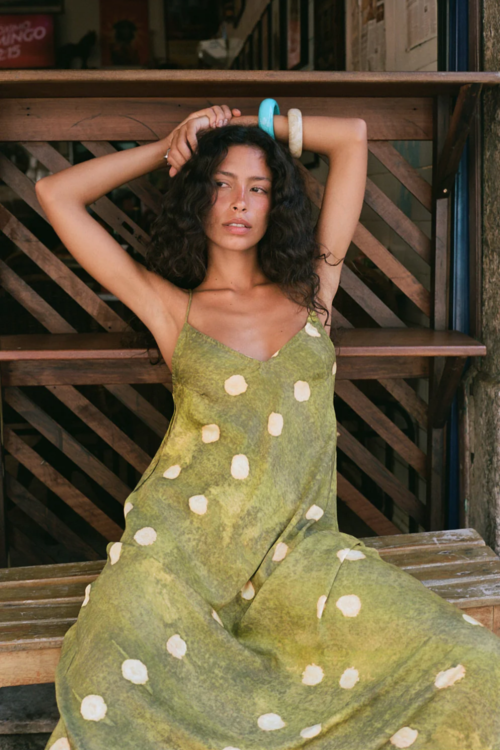 Kinga Csilla | La Oliva Spot Sia Dress