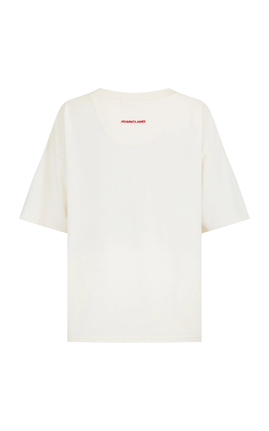 Araminta James | Lobster Oversized Tee - Natural