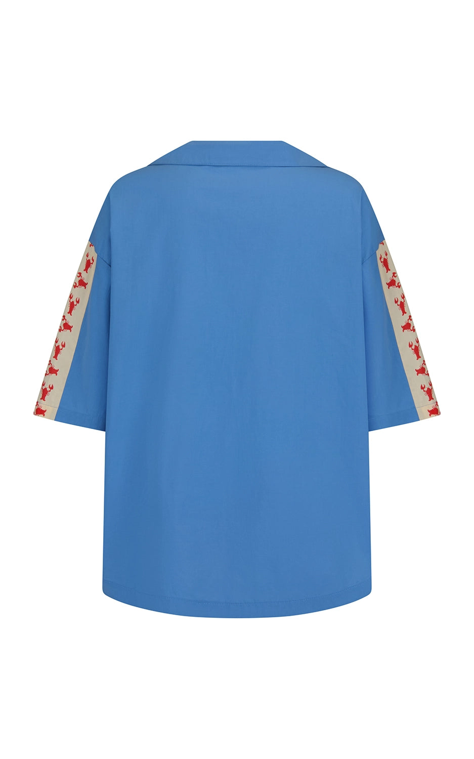 Araminta James | Lobster Shirt - French Blue