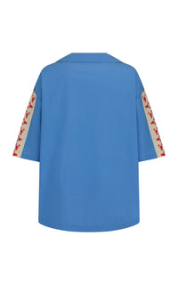 Araminta James | Lobster Shirt - French Blue