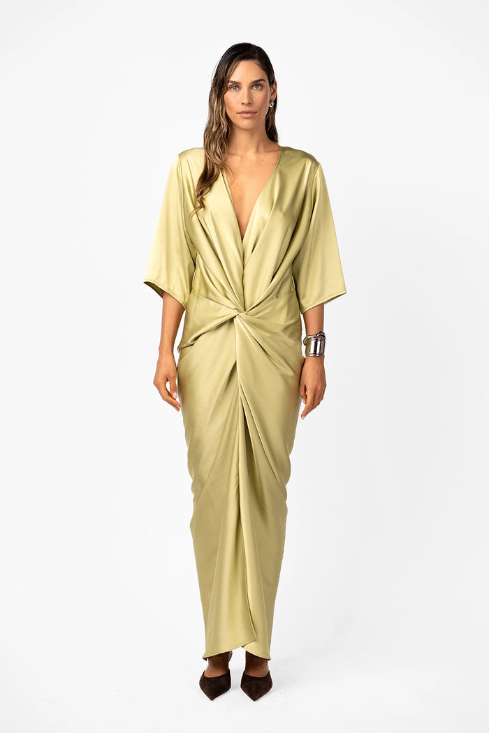 One Fell Swoop | Alex Kimono - Lotus Leaf