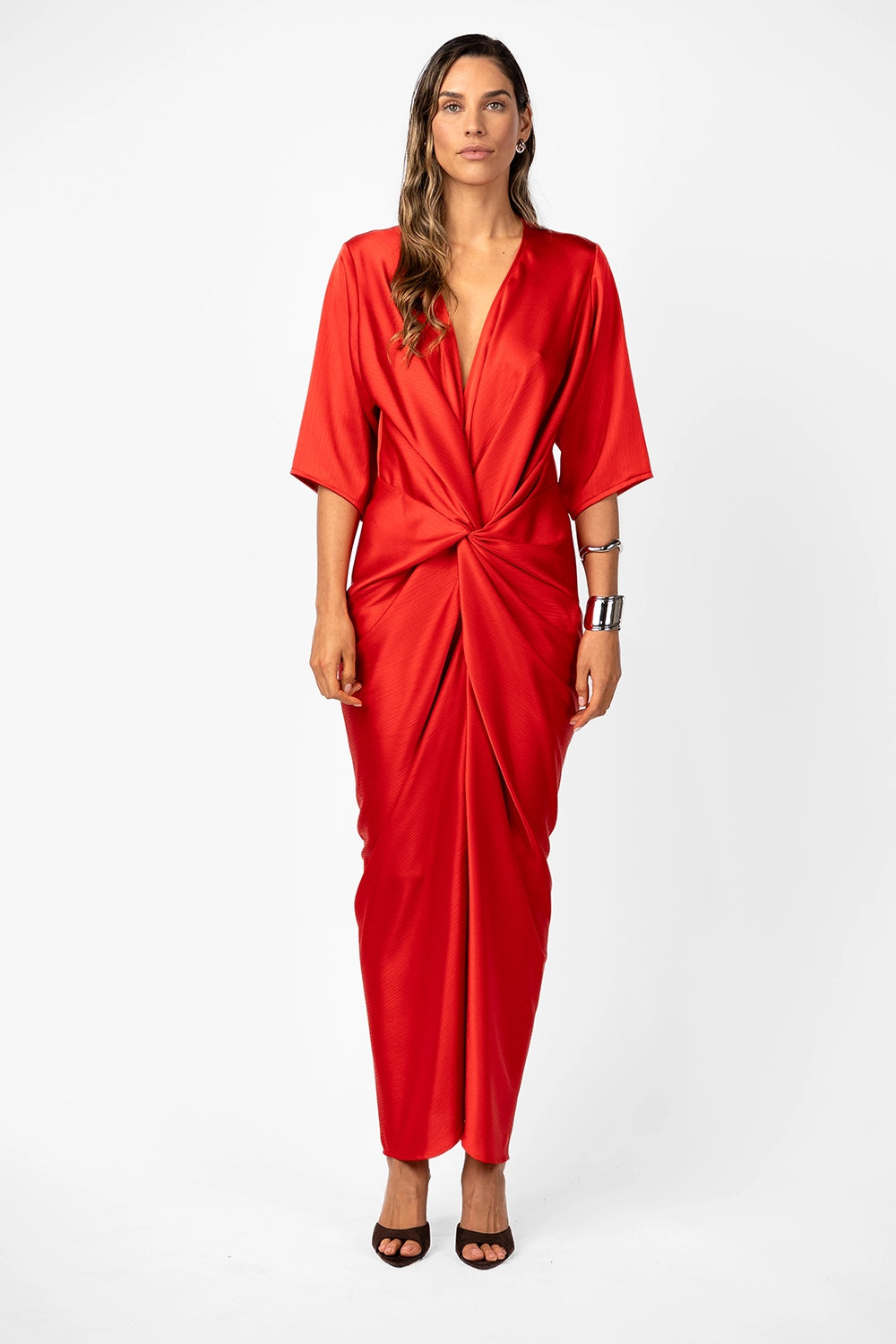 One Fell Swoop | Alex Kimono - Tori Satin