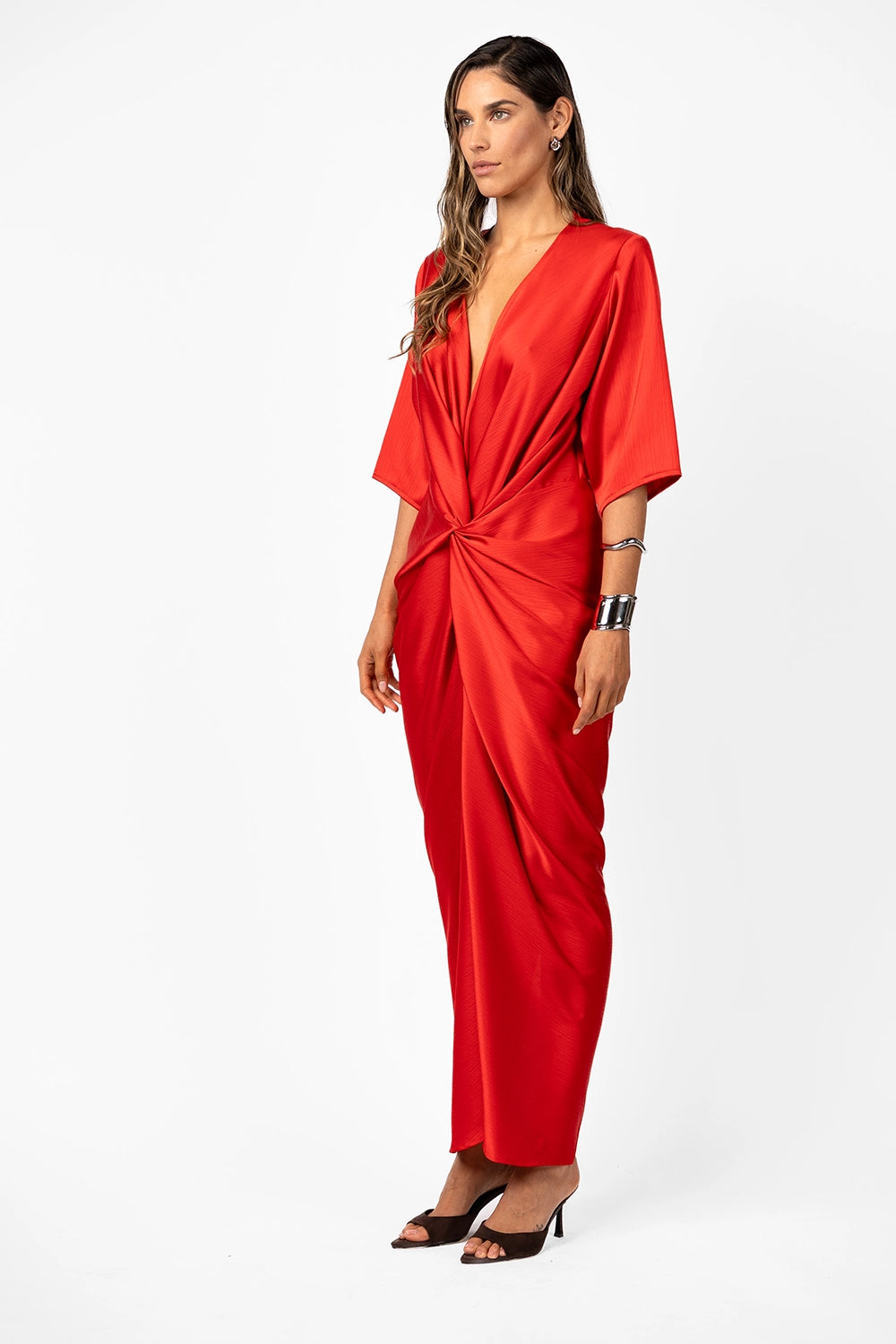 One Fell Swoop | Alex Kimono - Tori Satin