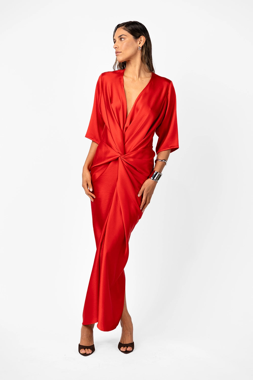 One Fell Swoop | Alex Kimono - Tori Satin