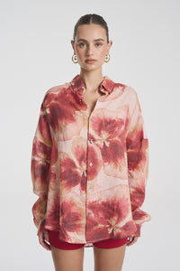SUMMI SUMMI | LS OVERSIZED SHIRT - ALOHA